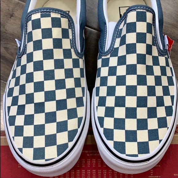 VANS CLASSIC SLIP-ON CHECKERBOARD Blmigtrw men’s - Picture 11 of 16